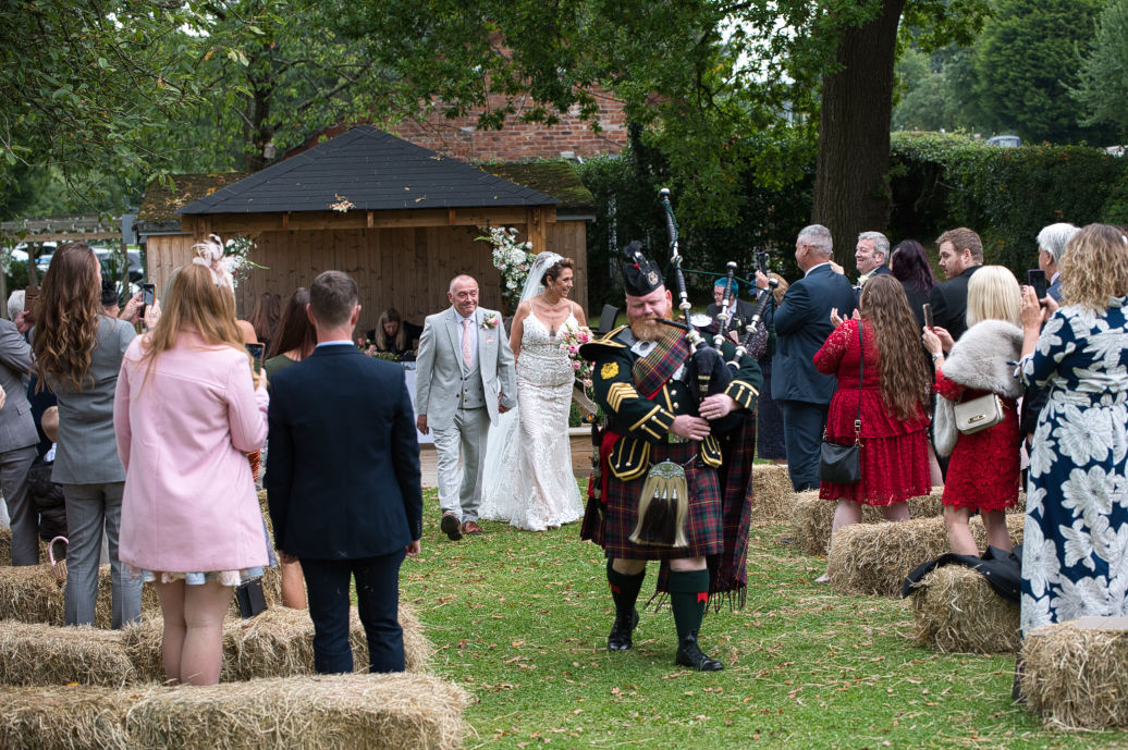 Intimate wedding ceremony photography in Macclesfield, Cheshire